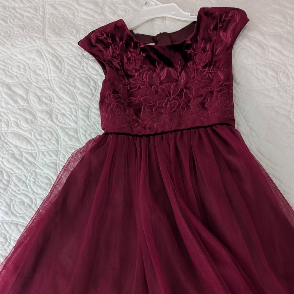 Monsoon dress velvet